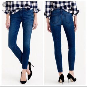 J. Crew Toothpick Jean in Kelly Wash